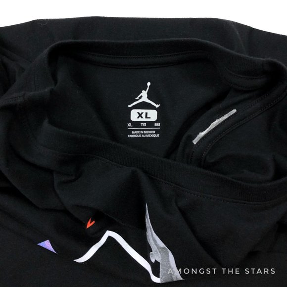 Nike Air Michael Jordan 1989 NYC Black T-Shirt - Picture 7 of 7